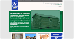 Desktop Screenshot of mountainvalleylumber.com